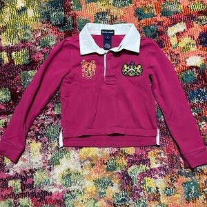 Ralph Lauren long sleeve polo. Size 6.